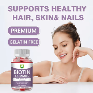 Gomitas de Biotina OEM ODM para Cabello, Uñas y Piel, Suplemento Vitamínico, Aumento de Energía Natural y Mejora de la Energía para Adultos - Product Image 4