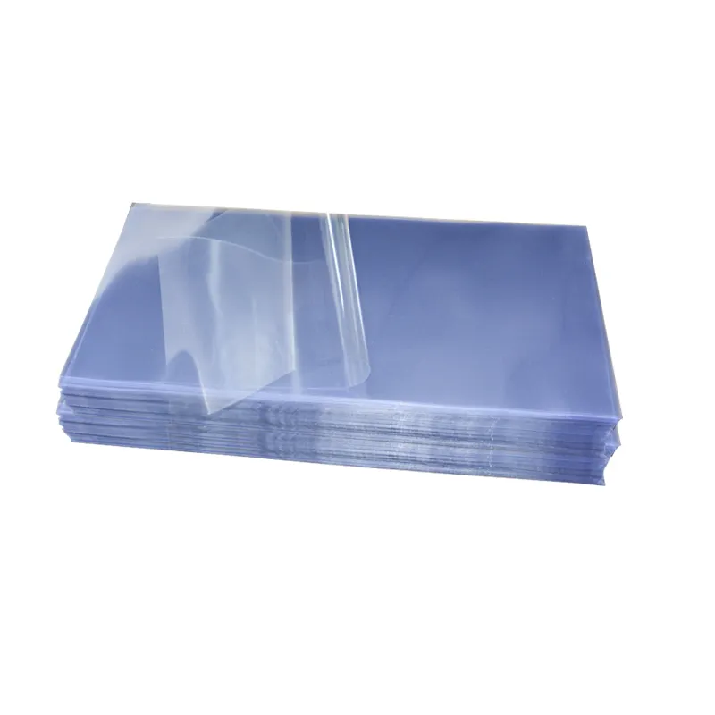 0.3MM PVC Rigide film Transparent PVC/PET/PP Feuille pour paquet de thermoformage