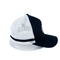 Casquette de baseball 5 panneaux personnalisée avec patch en cuir imprimé 3D en relief, en maille, vierge, snapback, unie, pour le sport, la performance et la plage
