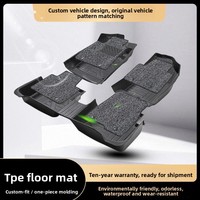 Tapis de sol de voiture en TPE tout usage OLIVER, compatibles avec Baojun E6, résistants à l'usure, écologiques, spécialement conçus pour l'intérieur