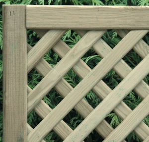 Panneaux de clôture en treillis de bois (écran d'intimité) - Product Image 5