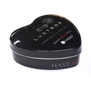 Dexin Chất lượng cao hình trái tim Kẹo/sô cô la/Cookies hộp thiếc - Product Image 4