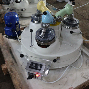 Broyeur de laboratoire à trois têtes 120*3, série XPM, machine de broyage à mortier d'agate, pulvérisateur d'échantillons de minerai pour usage en laboratoire de métallurgie - Product Image 5