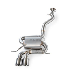 Sistema de Escape con Silenciador para <span class=keywords><strong>BMW</strong></span> <span class=keywords><strong>130I</strong></span> E87 <span class=keywords><strong>N52</strong></span> 3.0T 2005-2013, Tubo de Escape Catback de Acero Inoxidable, Piezas de Rendimiento para Automóviles - Product Image 3