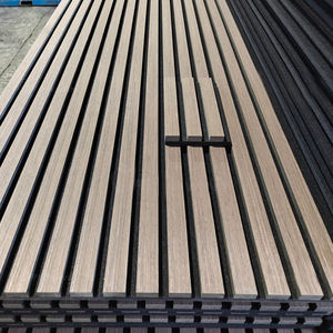 Pannelli Acustici Dogati <span class=keywords><strong>in</strong></span> <span class=keywords><strong>Legno</strong></span> di Alta Qualità Fonoassorbenti, <span class=keywords><strong>Rivestimento</strong></span> Decorativo <span class=keywords><strong>per</strong></span> <span class=keywords><strong>Pareti</strong></span> Interne <span class=keywords><strong>per</strong></span> Soggiorno e Camera da Letto - Product Image 2