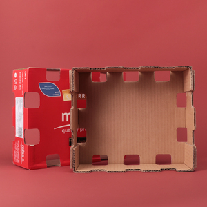 Caja <span class=keywords><strong>de</strong></span> Cartón Corrugado Impresa Personalizada <span class=keywords><strong>para</strong></span> Empaque <span class=keywords><strong>de</strong></span> Frutas, <span class=keywords><strong>Cajas</strong></span> <span class=keywords><strong>de</strong></span> Envío <span class=keywords><strong>para</strong></span> Cerezas Frescas, Kiwi, Arándanos y Maíz - Product Image 2