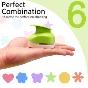 Perforadora de papel artesanal para hacer diseños de álbumes de recortes, proyectos de bricolaje para niños, fabricación de tarjetas, páginas de diario, confeti casero - Product Image 2