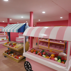 Equipo de juegos para interiores para niños, bebés, plástico blando, área de juegos para niños, <span class=keywords><strong>parque</strong></span> de atracciones escolar, zona de juegos interior para niños inspirada - Product Image 2