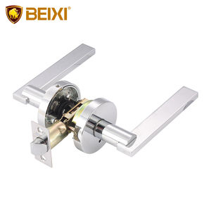 Juego de palanca tubular de servicio pesado moderno Juego de cerradura de manija de puerta ficticia Manijas de puerta modernas de dormitorio sólido - Product Image 1