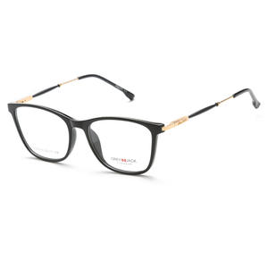 Lunettes de vue carrées grises à monture complète 70013 unisexe avec protection anti-UV - Product Image 1