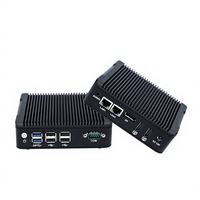 Ordinateur de contrôle industriel miniature embarqué Inmei N5P, sans ventilateur, silencieux, compact, Intel Pentium J3710, sans disque dur, en stock