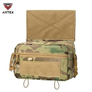 Bolsa Táctica Administrativa con Mini Gancho para Colgar, Bolsa de Herramientas con Velcro, Bolsa Adicional Abdominal para Protección - Product Image 1