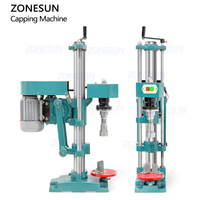 Machine de capsulage semi-automatique électrique ZONESUN ZS-YG60B pour bouteilles en verre de bière, de soda et de boissons gazeuses avec capsules couronne