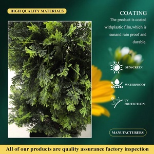 Ngoài trời màu xanh lá cây nhân tạo gỗ Hoàng Dương Xoắn Ốc cây cây nhựa bền Loại cỏ cho hiên/vườn - Product Image 2