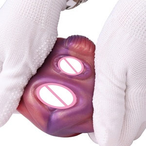 YOCY Masturbateurs masculins à double canal, Godet réaliste en silicone en forme d'animal, Godet de massage de la prostate, Godet de poche, Jouets sexuels pour hommes 18+ - Product Image 1