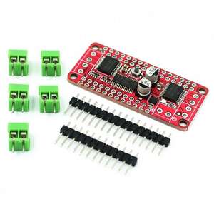 Шаговый двигатель, плата управления двойным приводом постоянного тока, шаговый двигатель постоянного тока PCA9685 + TB6612 - Product Image 1