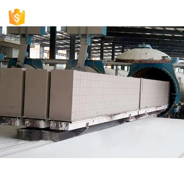 Professional construction aac block machine cement AAC brick production line for sale