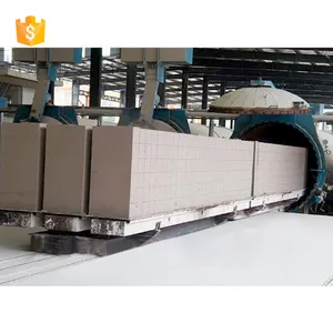 Construction professionnelle aac bloc machine ciment AAC brique ligne de production à vendre