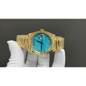 นาฬิกาข้อมือผู้ชายหรูหราปี 2025 ระบบจักรกล 904L แซฟไฟร์ สแตนเลสสตีล ออโตเมติกเต็มรูปแบบ กันน้ำ หน้าปัด 41 มม. ตำแหน่งเม็ดมะยมสูง - Product Image 2