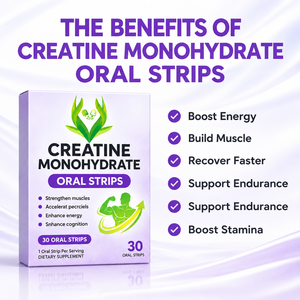 Complément OEM : Bandes orales de créatine monohydrate avec vitamine B6 pour améliorer la récupération musculaire – Films de créatine - Product Image 4
