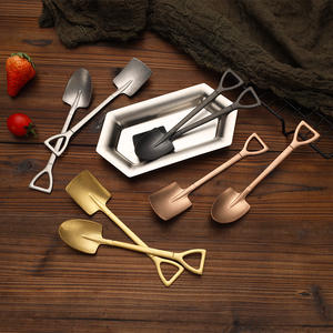 Meilleure vente cuillère à pastèque en forme de <span class=keywords><strong>pelle</strong></span> cuillère à café pour crème glacée au prix d'usine - Product Image 5