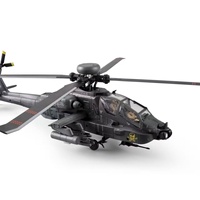 Nuevo Helicóptero RC Eléctrico SJY-C170 1:48 6CH de Plástico para Exteriores, Acrobacias sin Alerones, Apache AH-64D, Posicionamiento Inteligente, 6 Canales