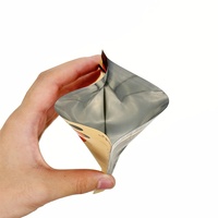 Sachets en aluminium thermoscellables de qualité alimentaire, design plat pour aliments humides pour chiots et emballages pour aliments pour chats, options multiples