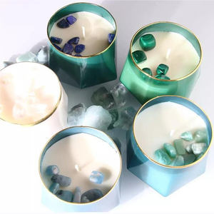 Bán Chạy Quà Tặng Sinh Nhật Đám Cưới Hương Liệu Tinh Thần Thơm Tinh Thần Trụ Nến Thơm Pha Lê Hình Kim Cương Đậu Nành - Product Image 5