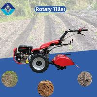 Motoculteur rotatif pour jardin et ferme, 15 CV, mini-tracteur à deux roues