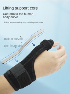 Cross-Border Mince Respirant Bracelet Hommes Femmes Tissu Nylon <span class=keywords><strong>Pouce</strong></span> <span class=keywords><strong>Entorse</strong></span> Protecteur Souche Articulaire Tendon Gaine Réhabilitation - Product Image 3