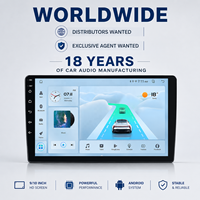 Vente en gros d'usine - Lecteur multimédia GPS WiFi avec écran tactile de 10 pouces T100 - Lecteur Android 2 DIN pour voiture - Autoradio