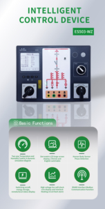 Dispositivo di Controllo Intelligente per Apparecchiature Elettriche EastSong ES503-WZ, Comunicazione Modbus RTU, Misurazione Energia Trifase, Temperatura e Umidità - Product Image 5