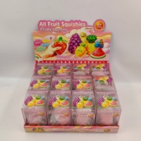 Jouet Squishy Pastèque à Remontée Lente en TPR, Balle Anti-Stress à Presser, Jouet Sensoriel pour Soulager l'Anxiété, Cadeau pour Enfants et Adultes, Vente en Gros