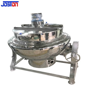 JOSTON-Mélangeur inclinable en acier inoxydable, pour le fromage, le mélange de fromage et de crème, chauffage au gaz, bouilloire chemisée - Product Image 2