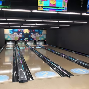 Prix de gros, ensemble de <span class=keywords><strong>bowling</strong></span> en PVC imperméable personnalisé, bande lumineuse LED, utilisation en intérieur, style mode/sport, 110V 220V 24V 12V, gris, Xushida - Product Image 4