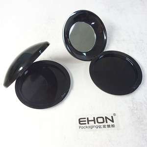 สไตล์ที่กำหนดเองสง่างามพลาสติกรอบค่อยเป็นค่อยไปเปลี่ยนสี3D พิมพ์แต่งหน้ากดกรณีผงกับกระจก - Product Image 6