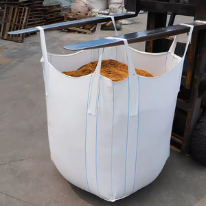 Sac jumbo tissé en polypropylène vierge PP de qualité alimentaire, capacité de 1000 kg, sac en vrac pour les chantiers de construction et les mines, sacs FIBC - Product Image 3