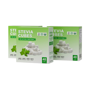 Sustituto de azúcar natural Stevia Zero Calorie White Stevia Cube Para tés Café - Product Image 3