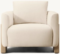 Mobilier d'intérieur de luxe moderne haut de gamme avec cadre en bois massif d'excellente qualité chaise personnalisée