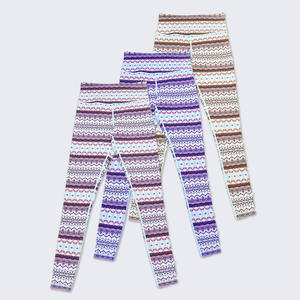 Vêtements de fitness pour enfants Collants de yoga Impression personnalisée Ensembles de vêtements de <span class=keywords><strong>sport</strong></span> pour enfants Leggings pour petites filles - Product Image 6