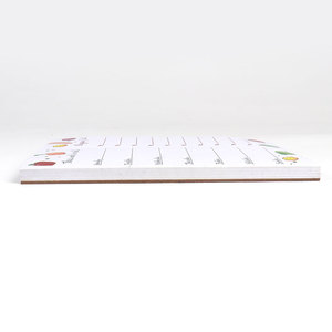 Tear Off Shopping frigo Magnet Pad Planner per pasti e blocco note per la lista della spesa con Logo personalizzato - Product Image 4