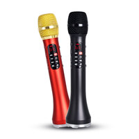 Microphone sans fil OEM avec moniteur/écran, microfono inalambrico profesional, système de karaoké, haut-parleur tout-en-un