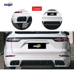 GUGO Convient pour <span class=keywords><strong>Porsche</strong></span> <span class=keywords><strong>Cayenne</strong></span> 2015-2017 Kit de carrosserie de hayon pour mise à niveau vers <span class=keywords><strong>Cayenne</strong></span> <span class=keywords><strong>2023</strong></span> Hayon + Kit de feux arrière pleine largeur - Product Image 4