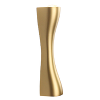 Lampe murale LED moderne en forme de corne 6W pour jardin, villa, extérieur, double tête, étanche, éclairage haut et bas