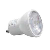Bohlam LED Mini GU10 3W 2700K/3000K/4000K Dapat Diredupkan PC AC Lampu Sorot Hunian untuk Pencahayaan Tersembunyi CRI 90 300 Lumens 25000 Jam