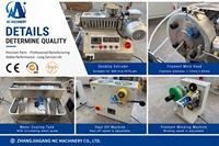 Machine de production d'extrusion de filament d'impression 3D de bureau SJ30, capacité 2KG/H, pour tests en laboratoire et enseignement scolaire