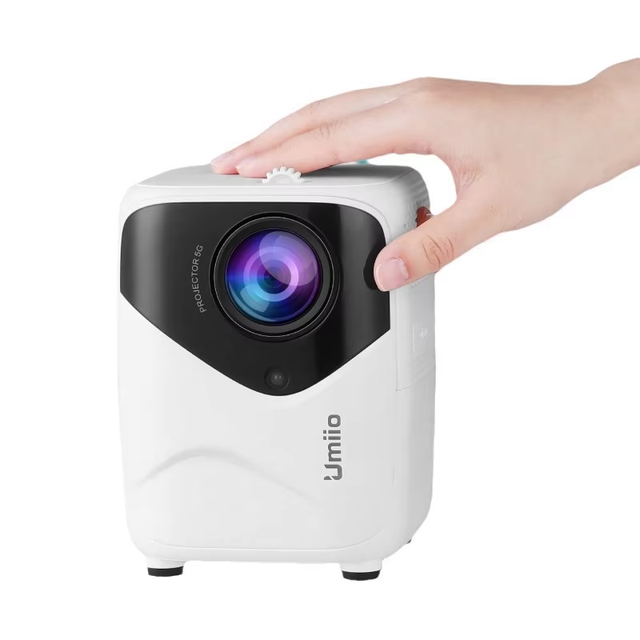 Umiio A009 HD Mini Portable Projector Home Theater Projector 4K Living Room Bedroom Wall Projection 1080P