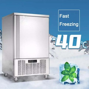 Máquina de Congelamento Rápido Comercial para Carne, Frutas e Frutos do Mar com 5/10/<span class=keywords><strong>15</strong></span>/30 Bandejas -40 Graus à Venda - Product Image 6