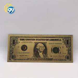 Amerikan 1 2 5 10 20 50 100 1000 5000 Milyar Milyon ABD Doları Banknotu 24 Ayar Altın Gümüş Folyo Banknot Vatanseverlik Hatırası Hediyesi - Product Image 4