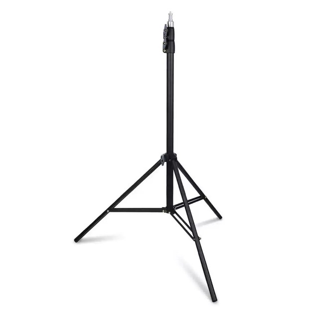 Factory Fholesale 2.1m Light Stand Tripod with 1/4 Screw Head for Photostudio Softbox Flash Reflector Camera Mobile Stand